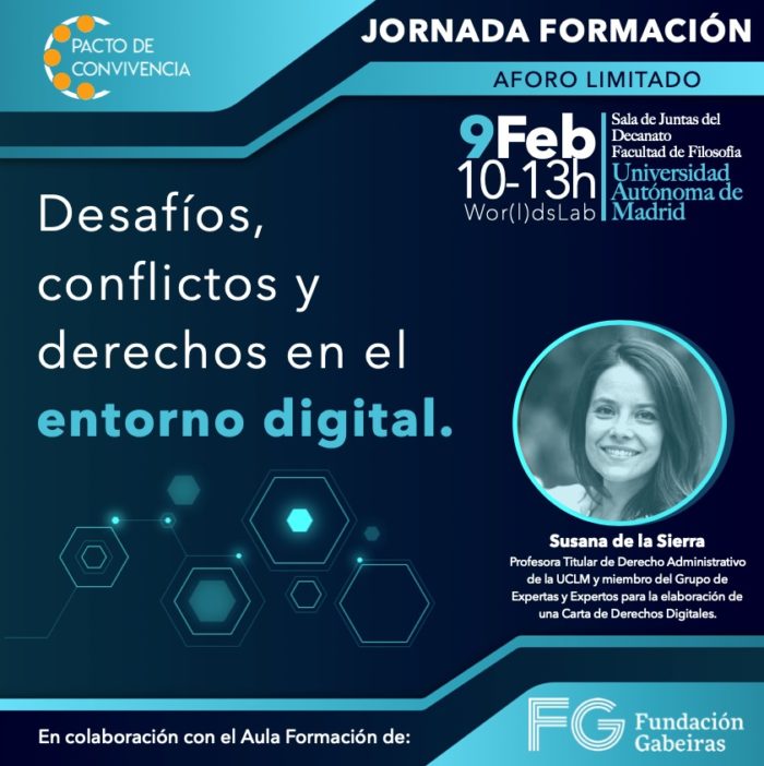 Training on the challenges, risks and rights in digital contexts, by Susana de la Sierra